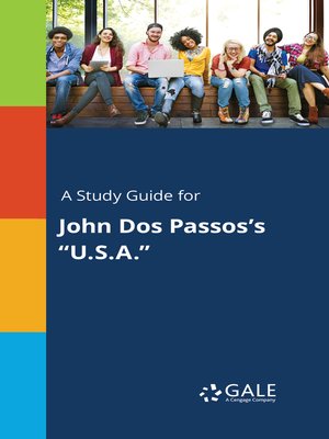 cover image of A Study Guide for John Dos Passos's "U.S.A."